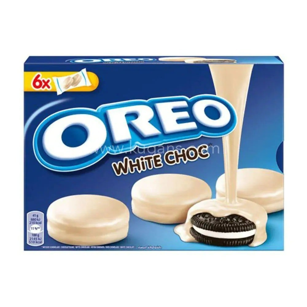 Oreo Banadas اوريو (Oreo) مغطى بالشوكولاتة البيضاء 246g