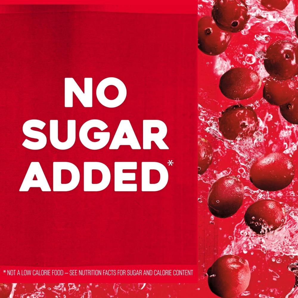 اوشن سبراي 100% عصير التوت البري خالي من السكر من (Ocean Spray) 295 مل