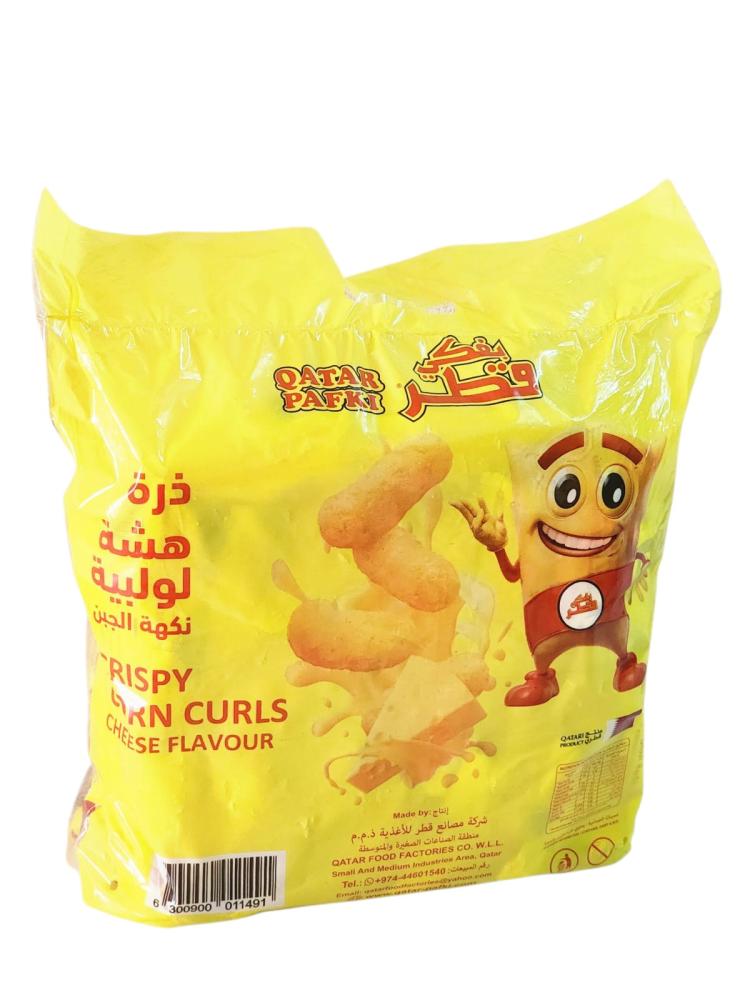 قطر بفكي ذرة هشة بنكهة الجبنة 15 جم × 20 عبوة