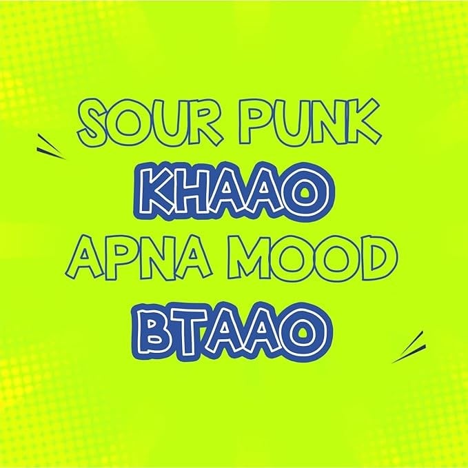 حلوى الجيلي سور بانك ميكس 40 جم (الفراولة والتفاح والتوت والكولا) للحبة الواحدة