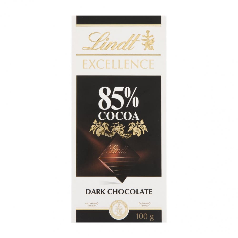 ليندت (Lindt & Sprüngli) شوكلاته 85 % ليندت 100 جم