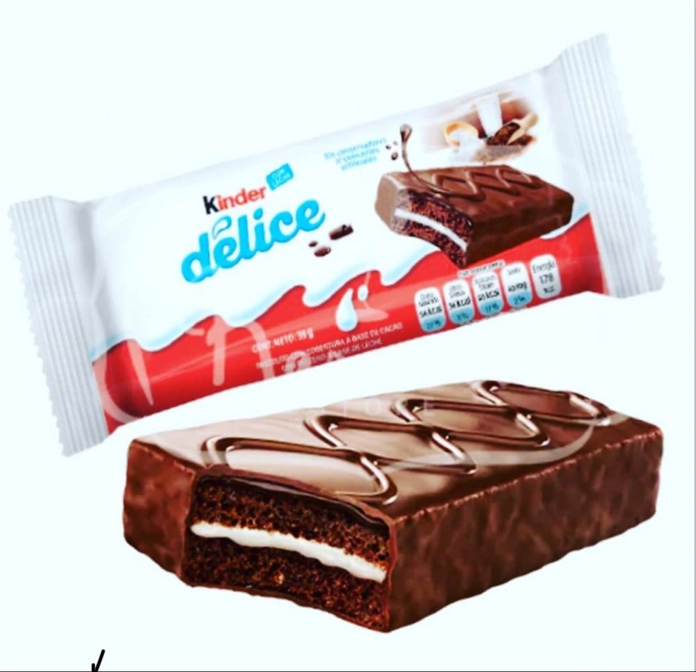 كيندر (Kinder) ديليس كيك الكاكاو بحشوة الحليب 39 جم × 20 قطعة