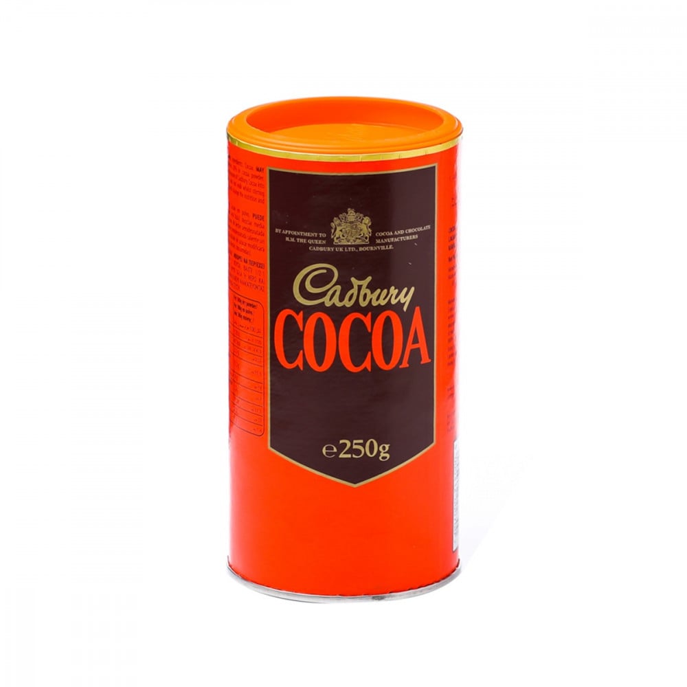 كادبوري (Cadbury) مسحوق كاكاو للشرب والمخبوزات - 250 جم - مستورد