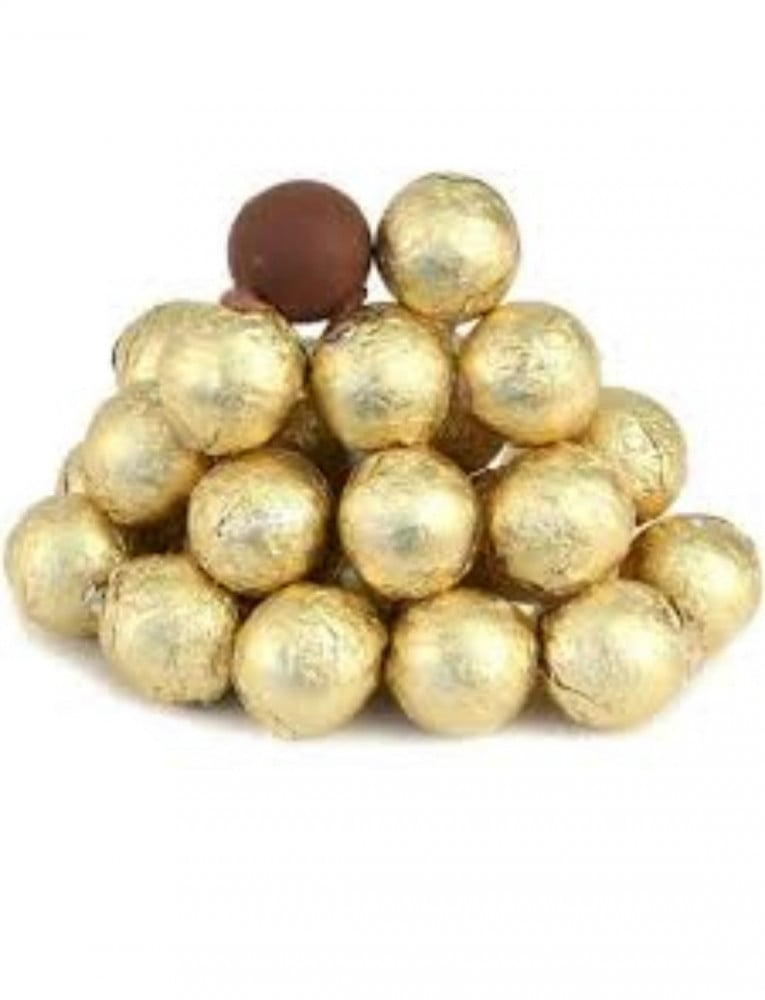 شوكلاته كورة ذهبية صغيرة 250 جم