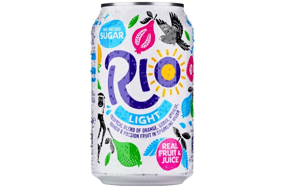مشروب ريو لايت الاستوائي – بدون سكر مضاف 330 مل