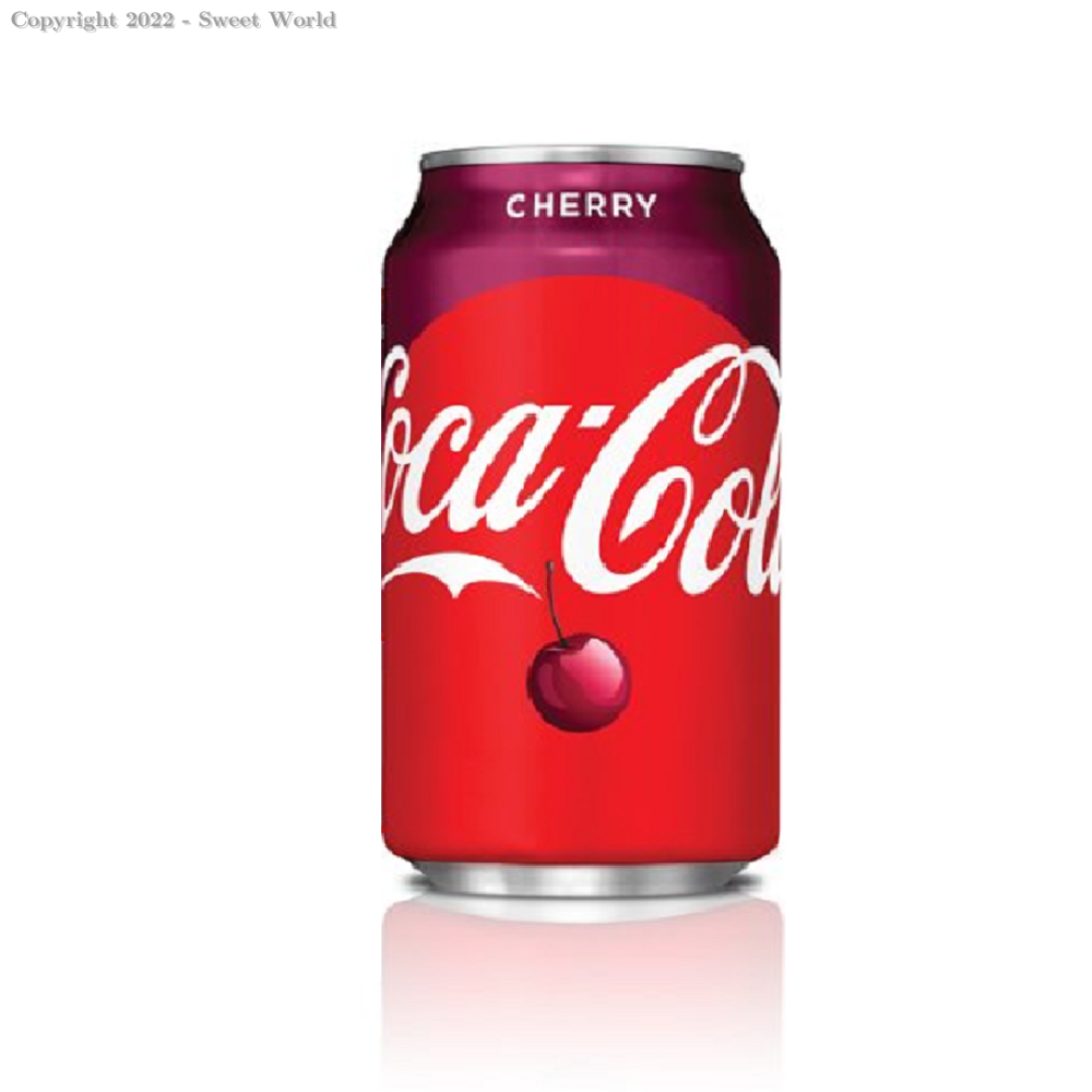 كوكاكولا COCA COLA  نكهة كرز امريكي 355