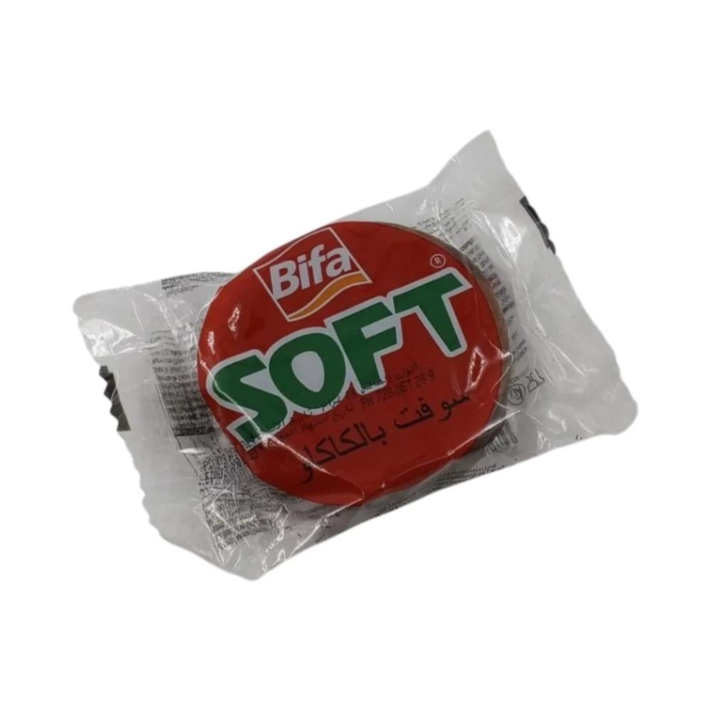 بيفا سوفت بسكويت  مارشميلو مغطى بكريمة الشوكولاتة 28g