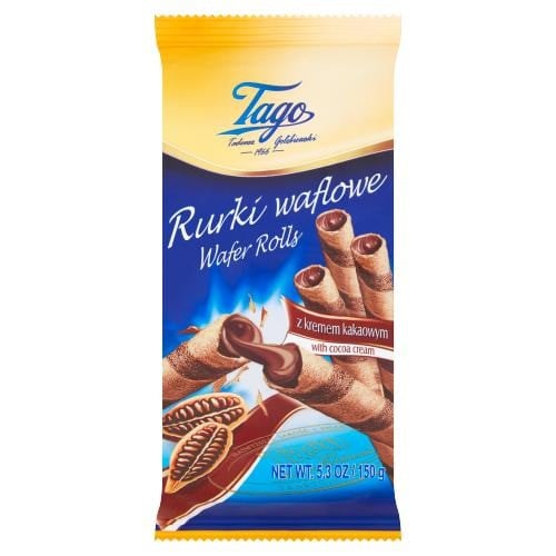 تاجو ويفر رولز بالشوكولاته 150 جم