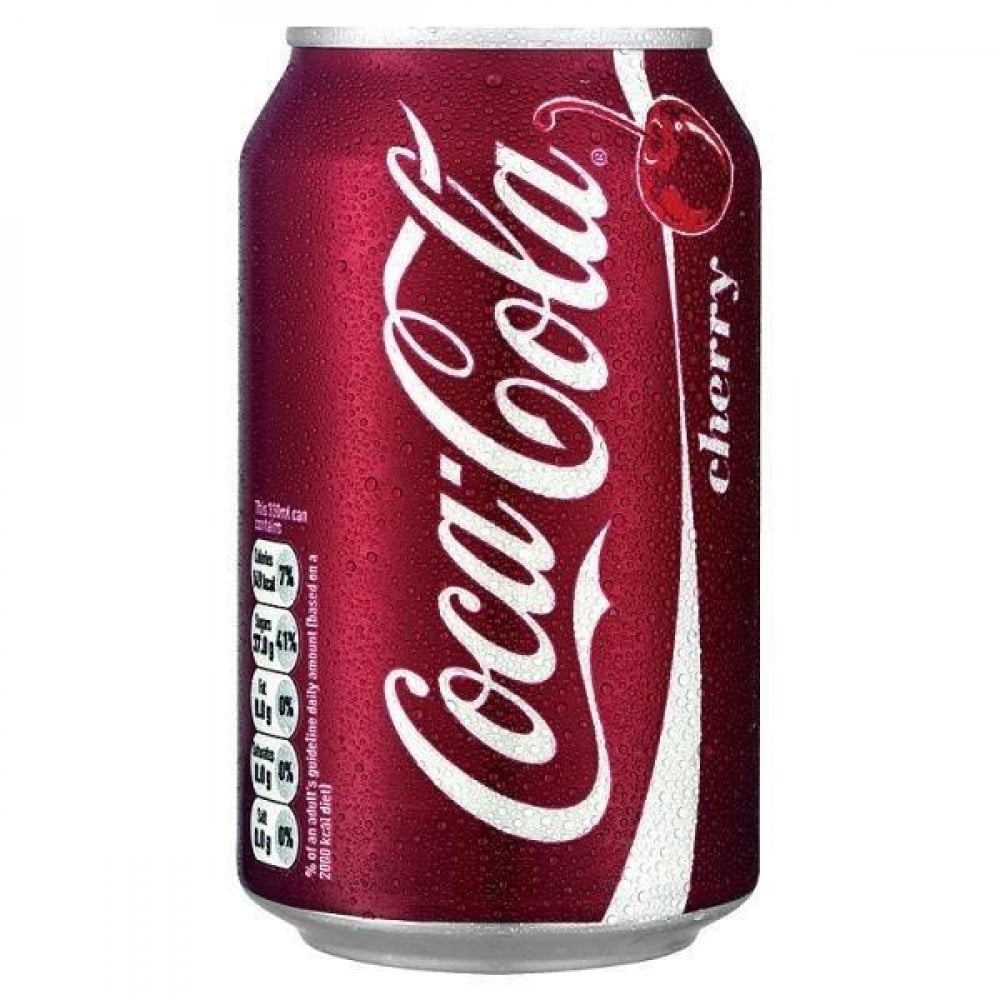 كوكاكولا COCA COLA  نكهة كرز امريكي 355