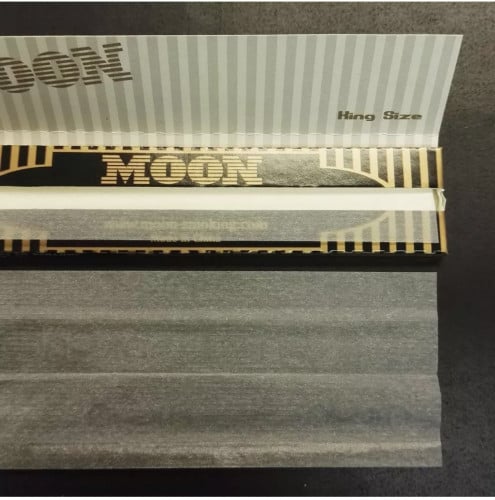 ورق لف مون الذهبي طويل ، Moon Gold Cigarette Rolling Papers