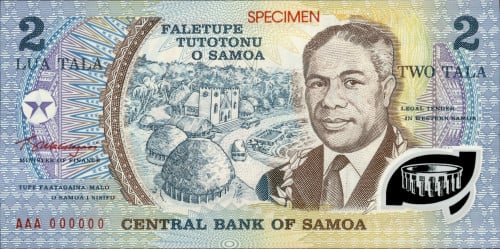 2 تالا ساموا نموذج بوليمير  لعام 1990م  والحالة أنسر