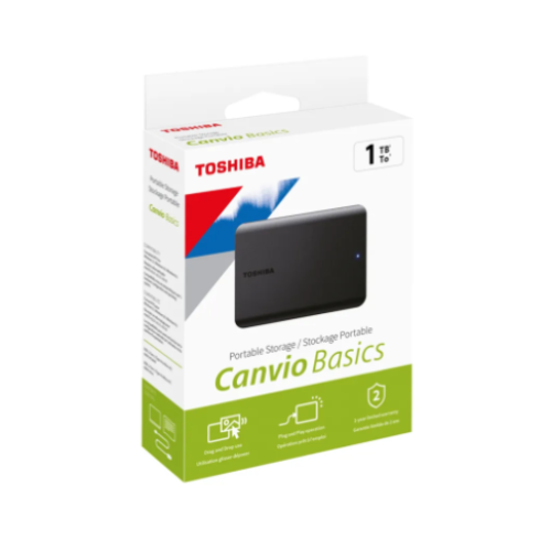 قرص صلب خارجي محمول من شركة TOSHIBA