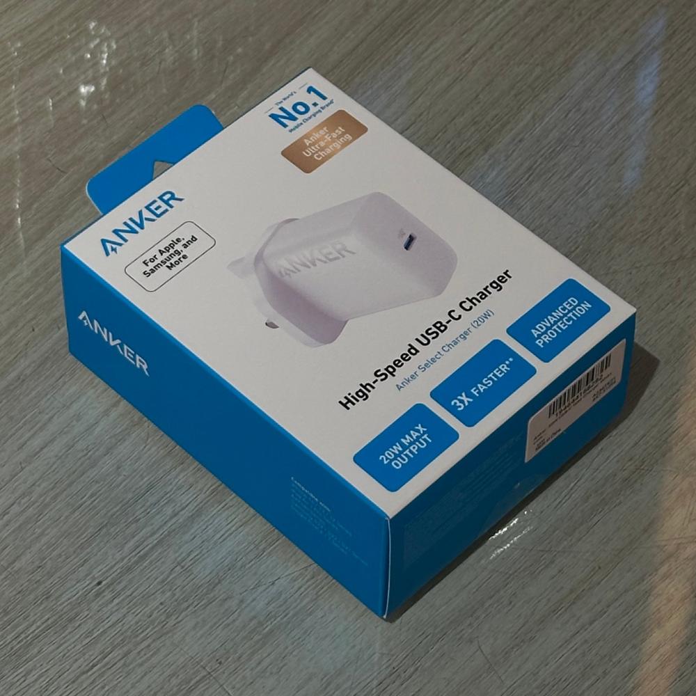 Wall charger No. 1 with Type-C port from ANKER - كهف العجائب