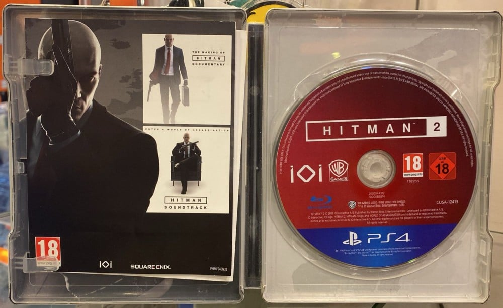 Hitman 2 2024 ps4 used