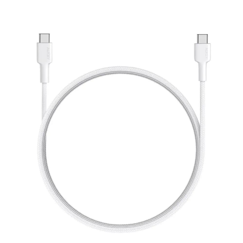 سلك شاحن USB-C TO USB-C من شركة AUKEY
