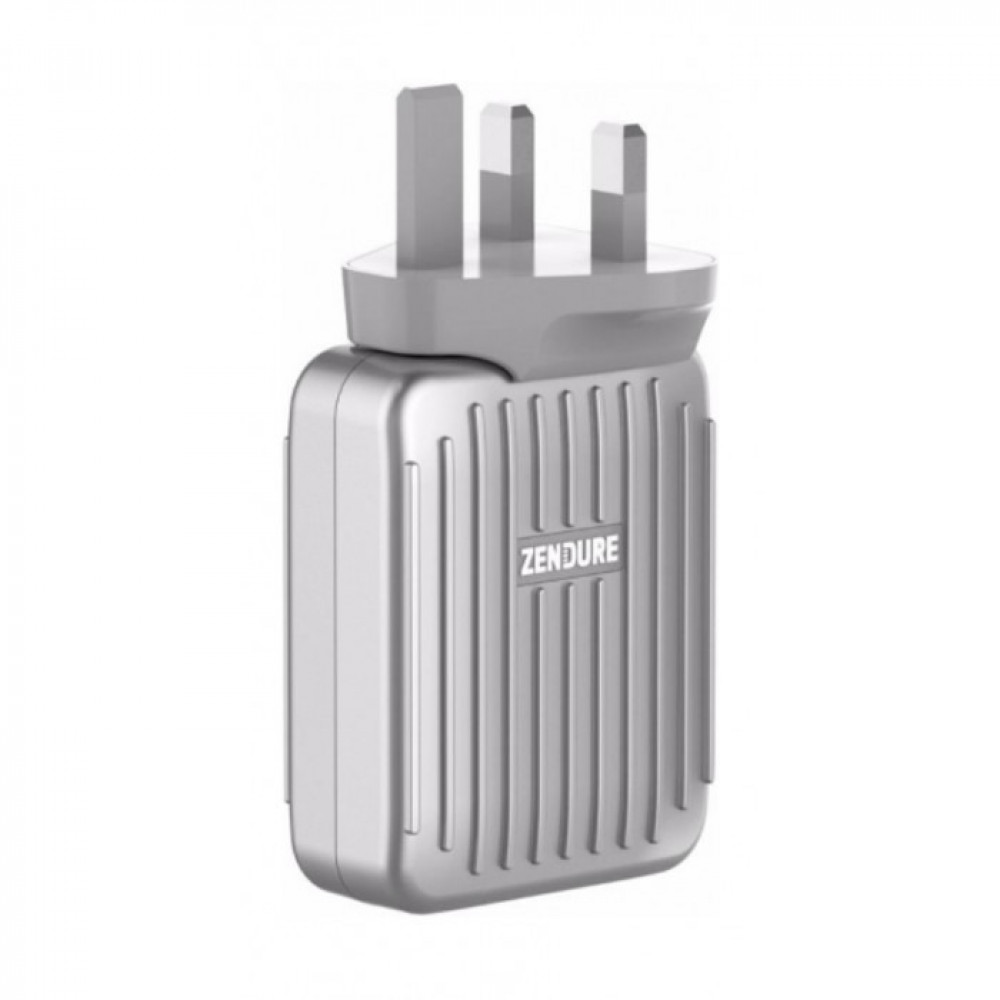 شاحن جداري 30 واط 4 منافذ USB من شركة ZENDURE
