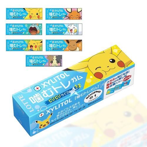 علك بوكيمون ياباني 9 قطع Lotte pokemon Gum