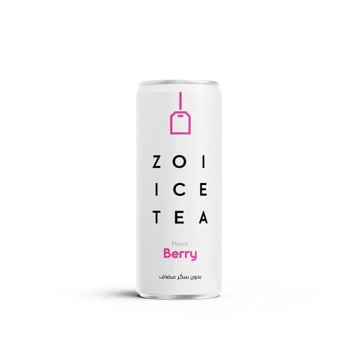 زوي شاي مثلج بنكهة التوت البري 320 مل ICE TEA