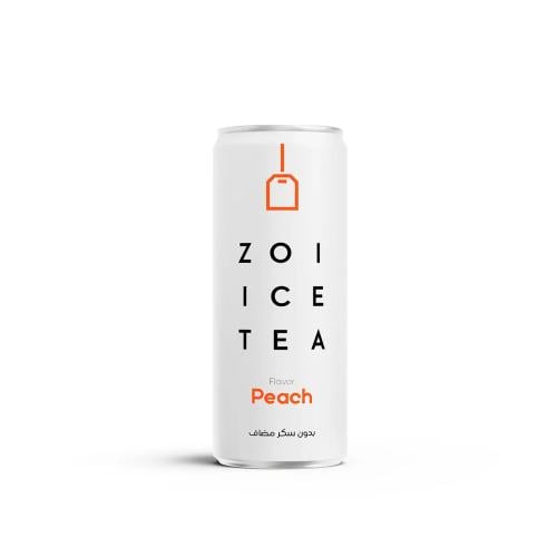 زوي شاي مثلج بنكهة الخوخ 320 مل ICE TEA