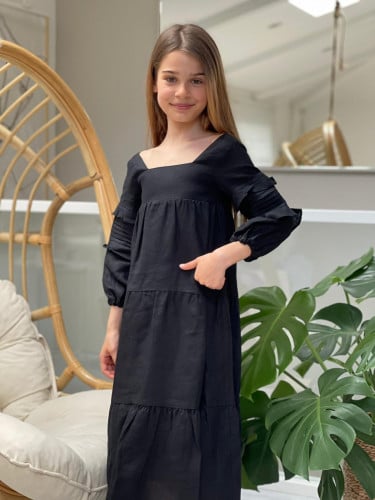 DAUGHTER VİCTORİA DRESS DARK SPRINGS