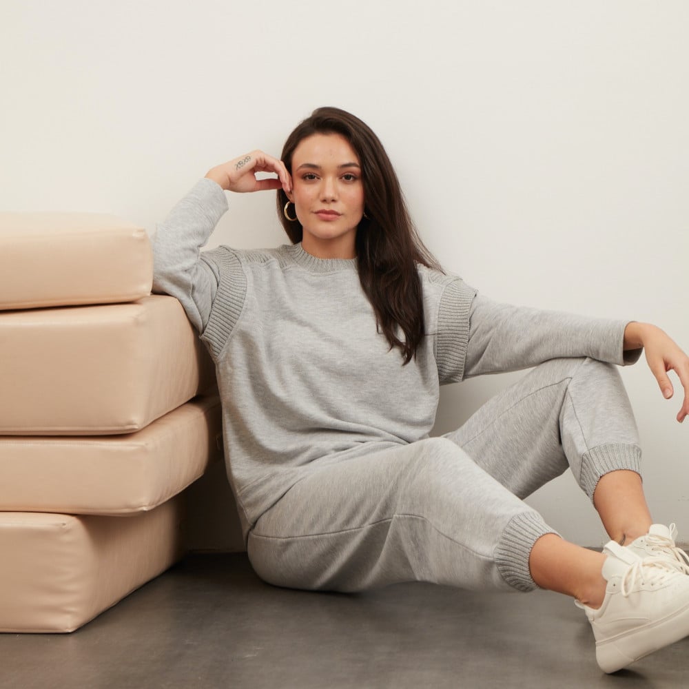 GREY COTTON SET