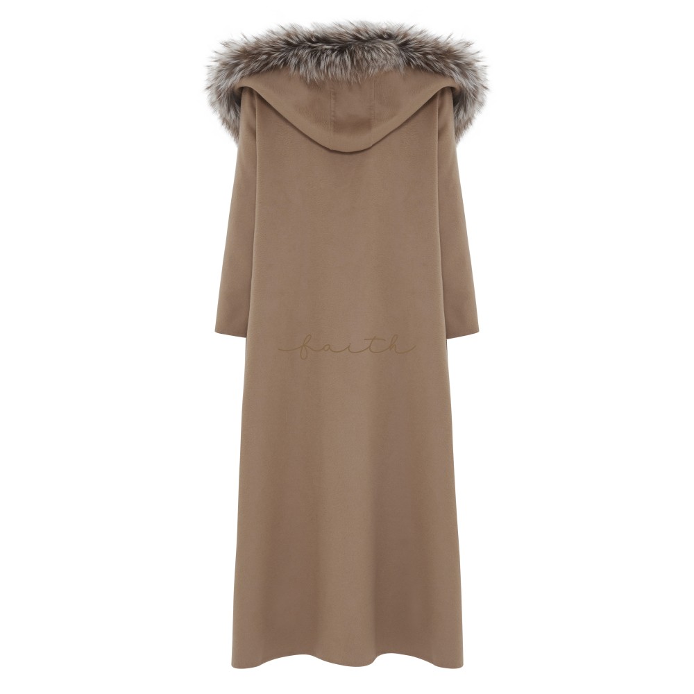 BROWN ALPACA & SILVER FOX FARWA