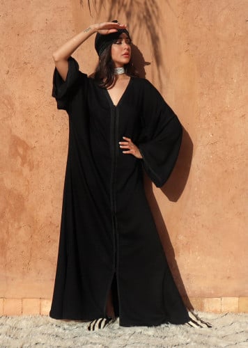 BLACK SAFAE KAFTAN