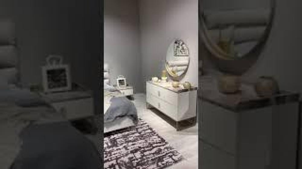 غرفة نوم مزدوجة لوفت قولد طقم 5 قطع