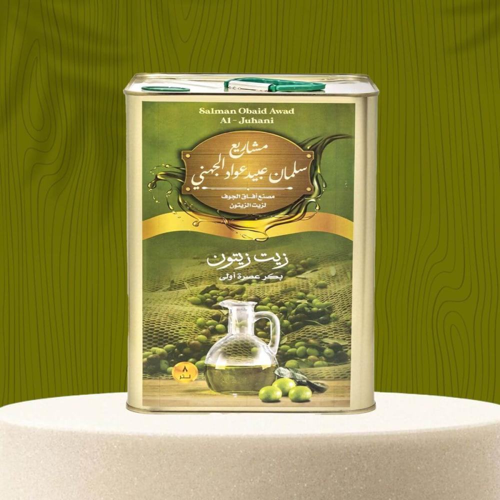 صورة عبوة زيت زيتون 8 لتر