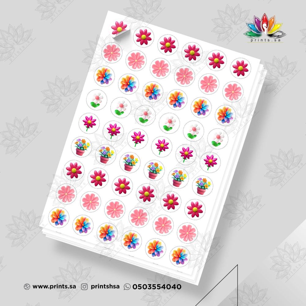 ستيكرات ورود تحفيزية للطالبات 6 ورقات (324 ملصق)