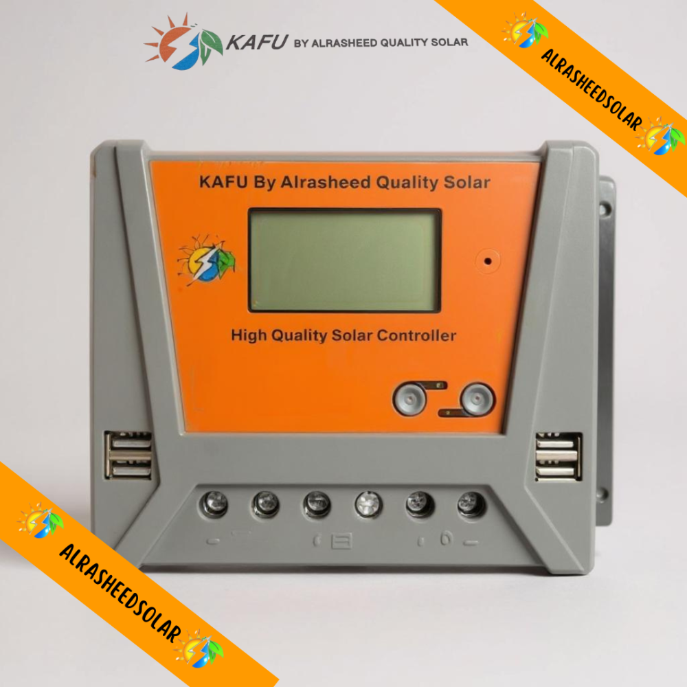منظم60 امبير كفو PWM مع شاشة بيانات 12V/24V/36V/48V