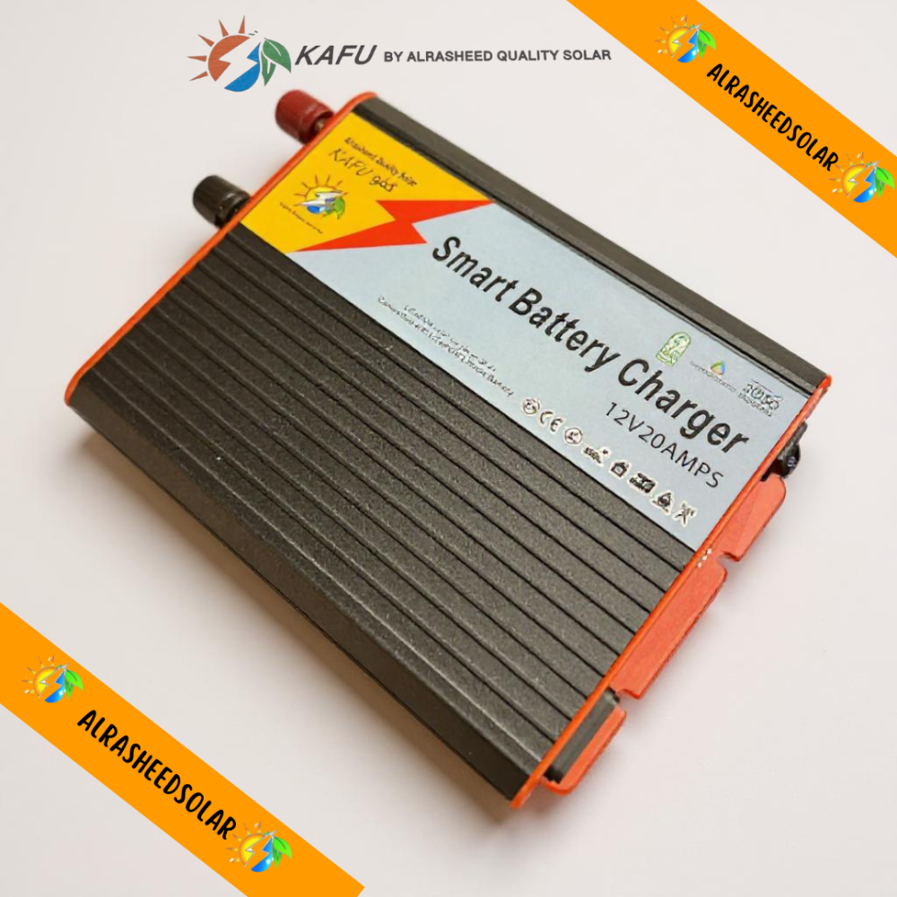 شاحن بطاريه كفو Smart Battery Charger 12V20AMPS