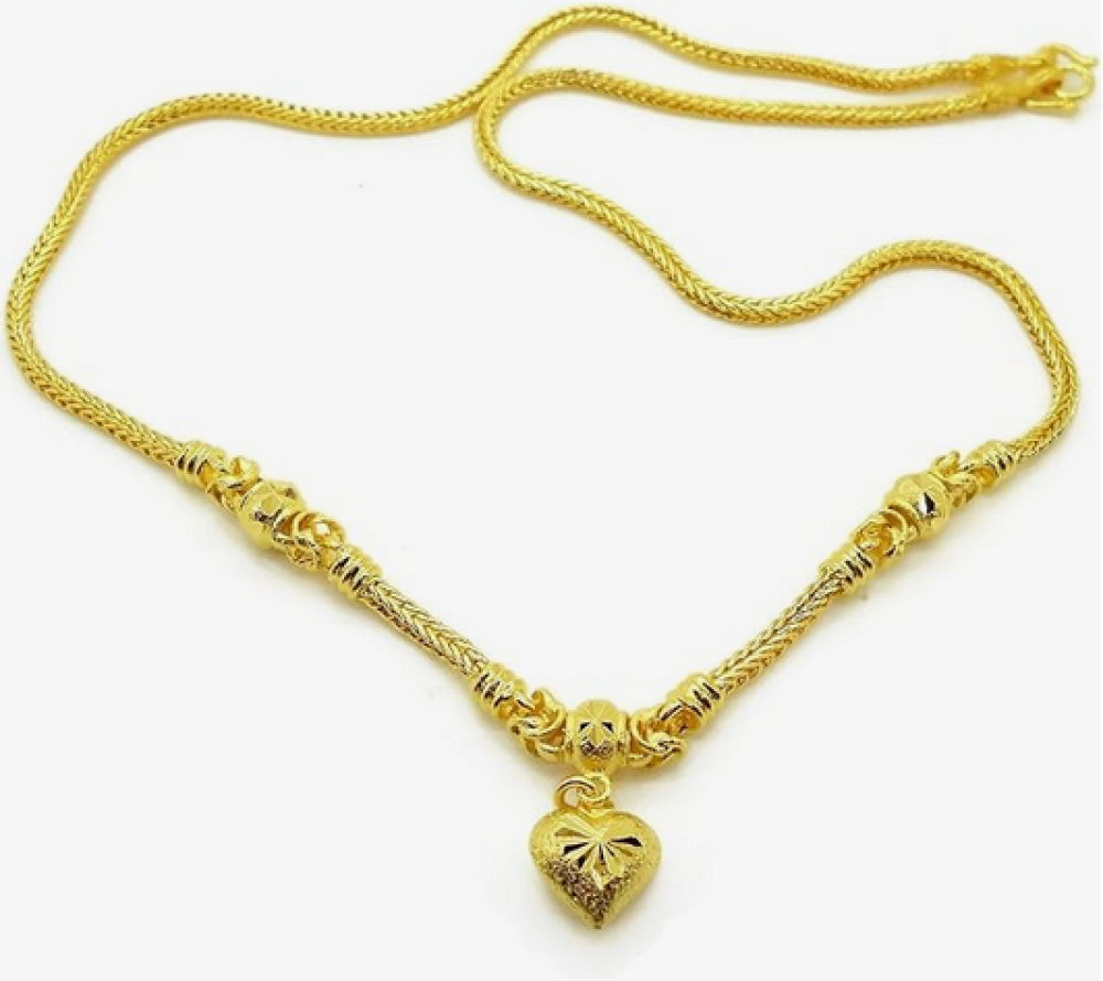 قلادات وسلاسل الذهب النسائية في السعودية