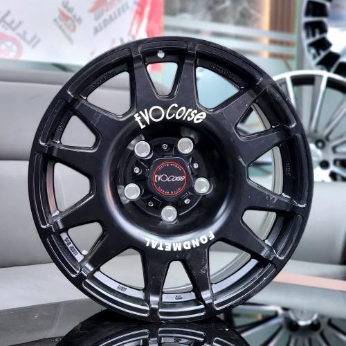 جنوط EVO Corse جيب رانجلر مقاس 17 اصليه
