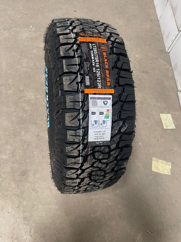 اطارات بلاك بير نص حجري 285/75/16