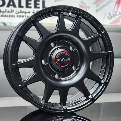 جنوط ايفوكورس EVO Corse مقاس 17 لاندكروزر 5مسمار