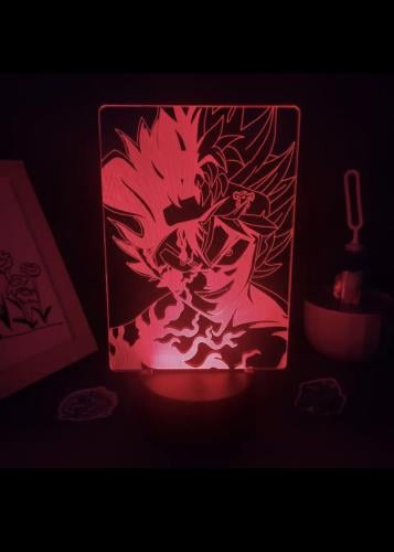 مصباح LED من انمي بلاك كلوفر