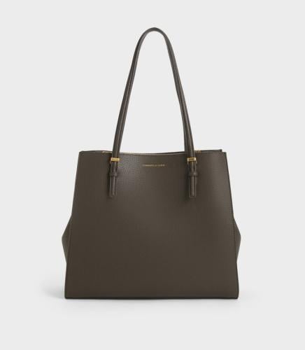 Sansa Tote Bag - Dark Moss