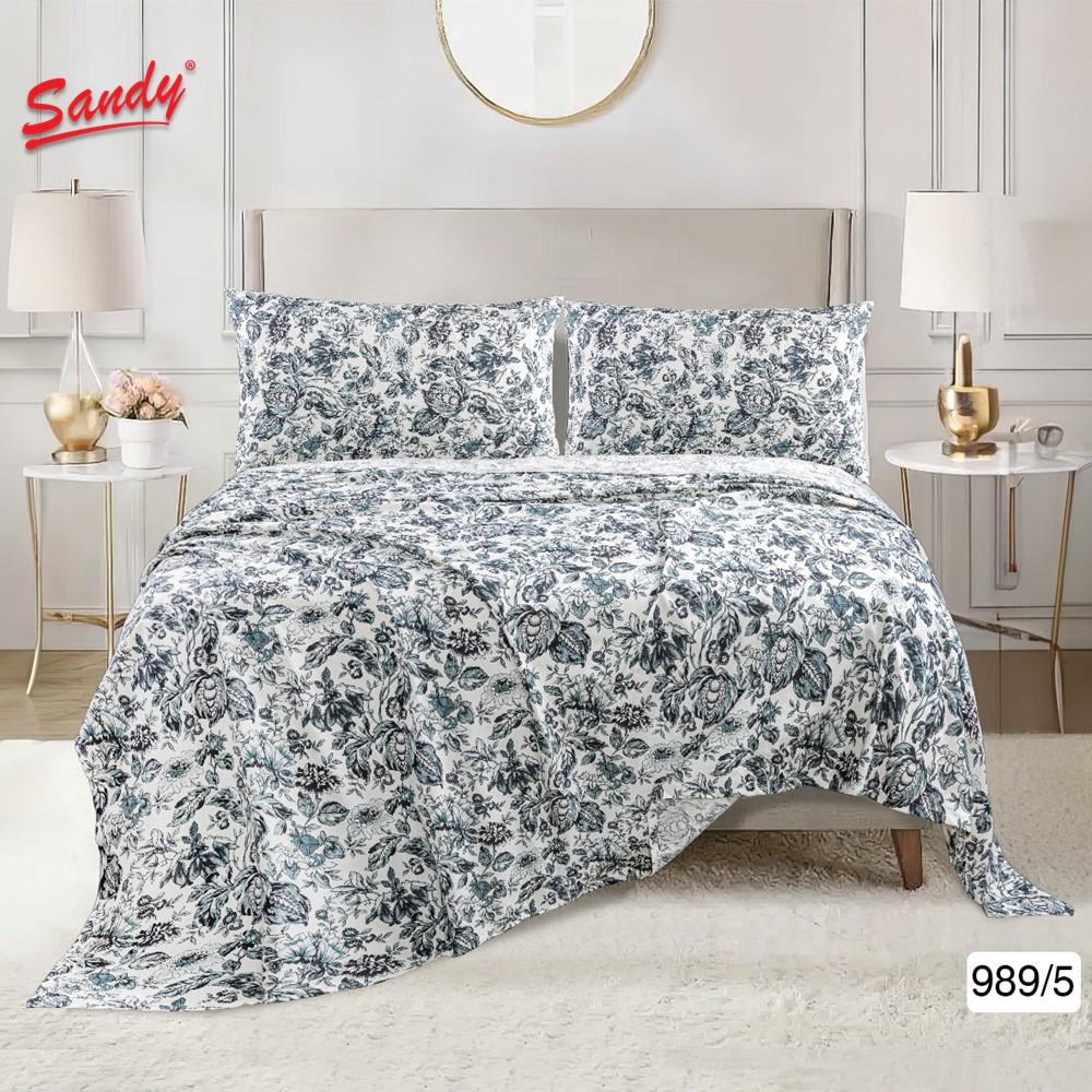 طقم شرشف ساندي مفرد ونص 3 قطع - 989/5