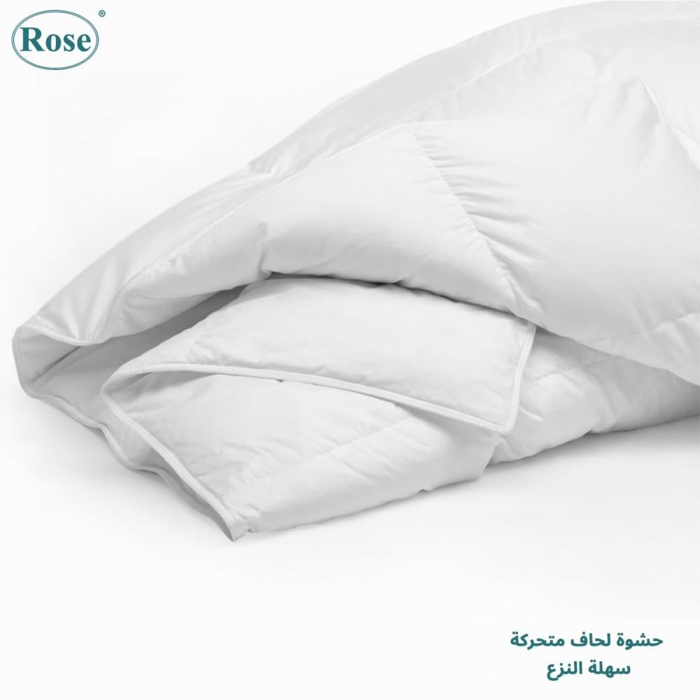 مفرش فندقي بحشوة متحركة نفرين 7 قطع - كمية محدودة