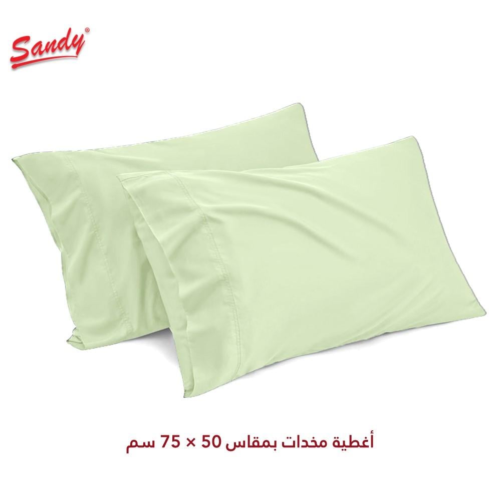 طقم شرشف ساندي ساده نفرين - جرين تي