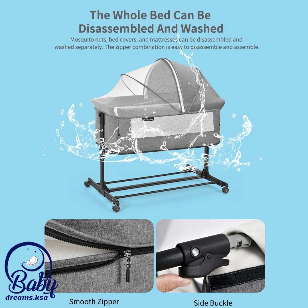 next to me سرير ومحبس اطفال