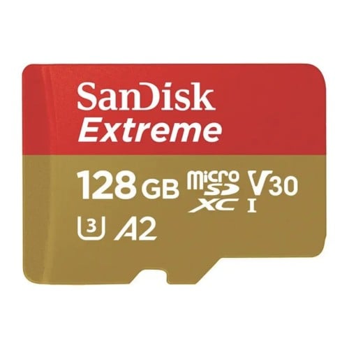 ذاكرة 128 SanDisk مايكرو تدعم تصوير 4K