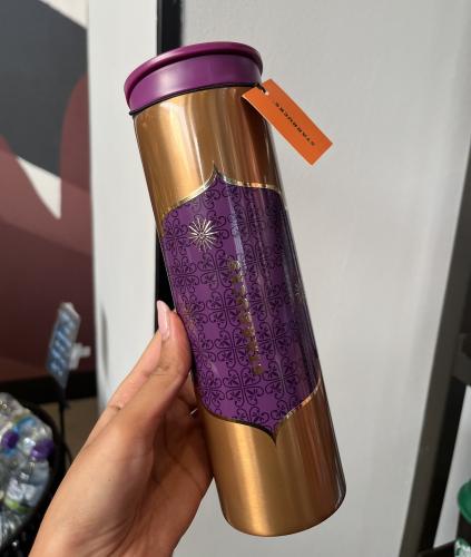 مق ستاربكس نحاسي وبنفسجي