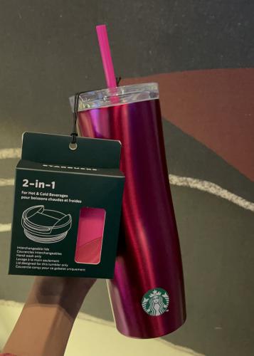 كوب ستاربكس 2in1