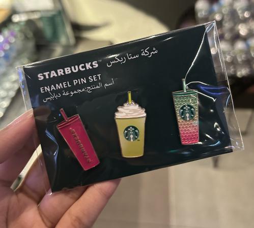 Starbucks pins
