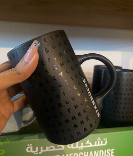 كوب ستاربكس اسود