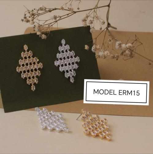 اقراط سهره بالزركون ERM15