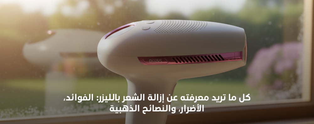 كل ما تريد معرفته عن إزالة الشعر بالليزر: الفوائد، الأضرار، والنصائح