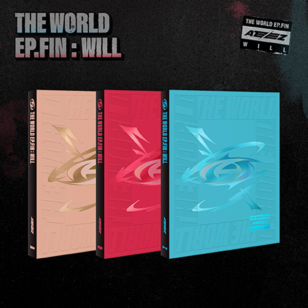 [3CD SET] ATEEZ - [THE WORLD EP.FIN : WILL] (A VER. + DIARY VER. + Z VER.)